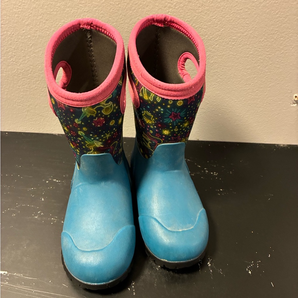 York little kids bogs size 8 in unicorn